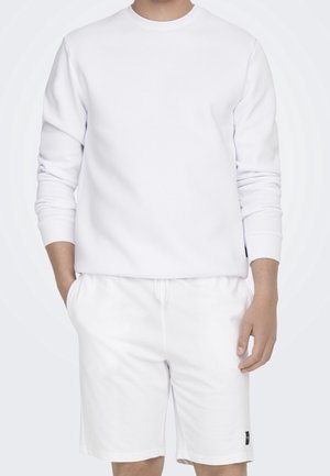Sweatshirt - white