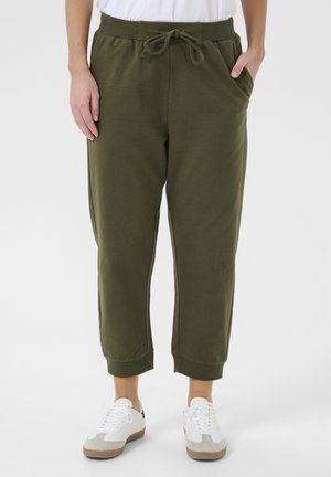 Tracksuit bottoms - grape leaf