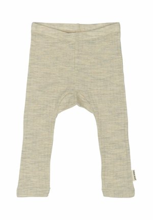 Legíny – nohavice - melange offwhite