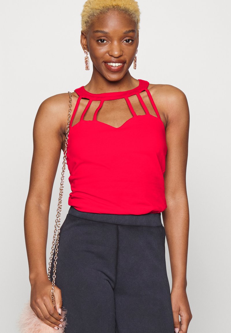 Damen T-Shirts | Anna Field Petite Top red/rot - WX44749 Damen T-Shirts | Anna Field Petite Top red/rot - WX44749