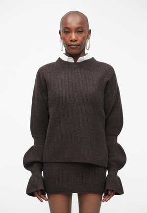 CARMEN DRAPE - Pullover - brown