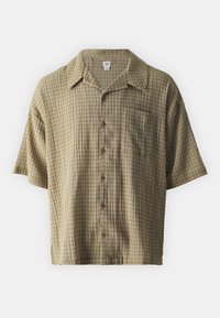 MINI CHECK UNISEX - Button down-skjorte - camel