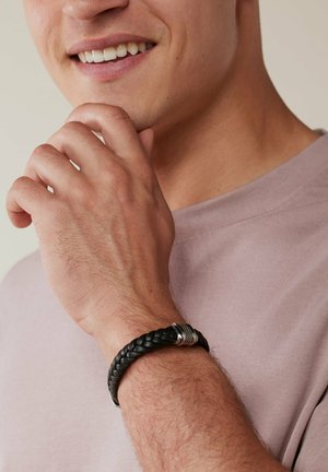 Lucardi, STATEMENT - Armband - silver-coloured no stone