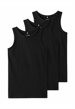 TWO SOON 3ER-PACK - Débardeur - black