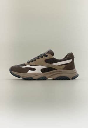 Steve Madden, FRONT ROW - Αθλητικά παπούτσια - chocolate brown/multi-coloured