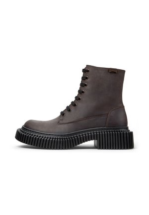 PIX BERLIN - Botines con plataforma - dunkelbraun