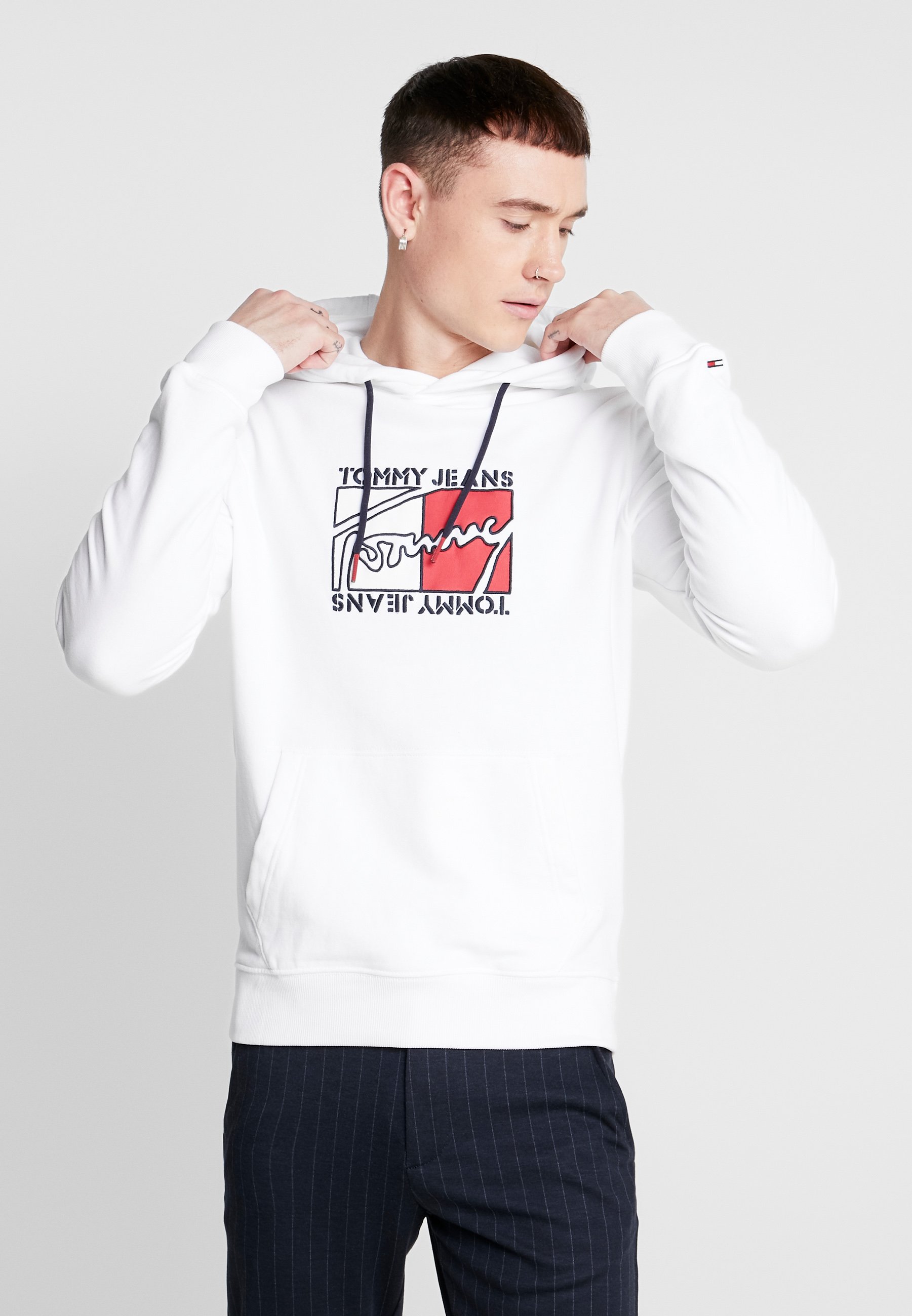 tommy jeans tjm graphic hoodie
