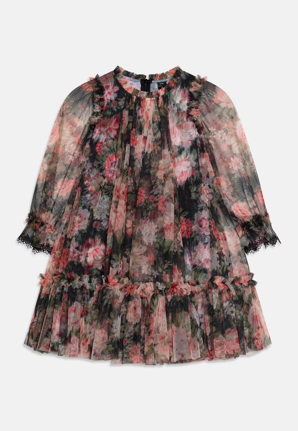 MIDNIGHT DANCE LONG SLEEVE KIDS DRESS - Cocktail dress / Party dress - graphite