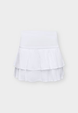 Hollister Co., FOLDOVER DOUBLE TIERED MINI  - Μίνι φούστα - white