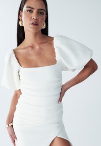 BWLDR LIZ MIDI  - Laisvo kirpimo suknelė - white