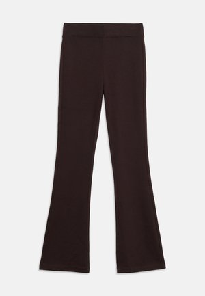 ONLY GIRLS, KOGPAIGE FLARED PANT - Legging (type pantalon) - chocolate torte
