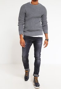 Hilfiger Denim Maglione - mottled dark grey