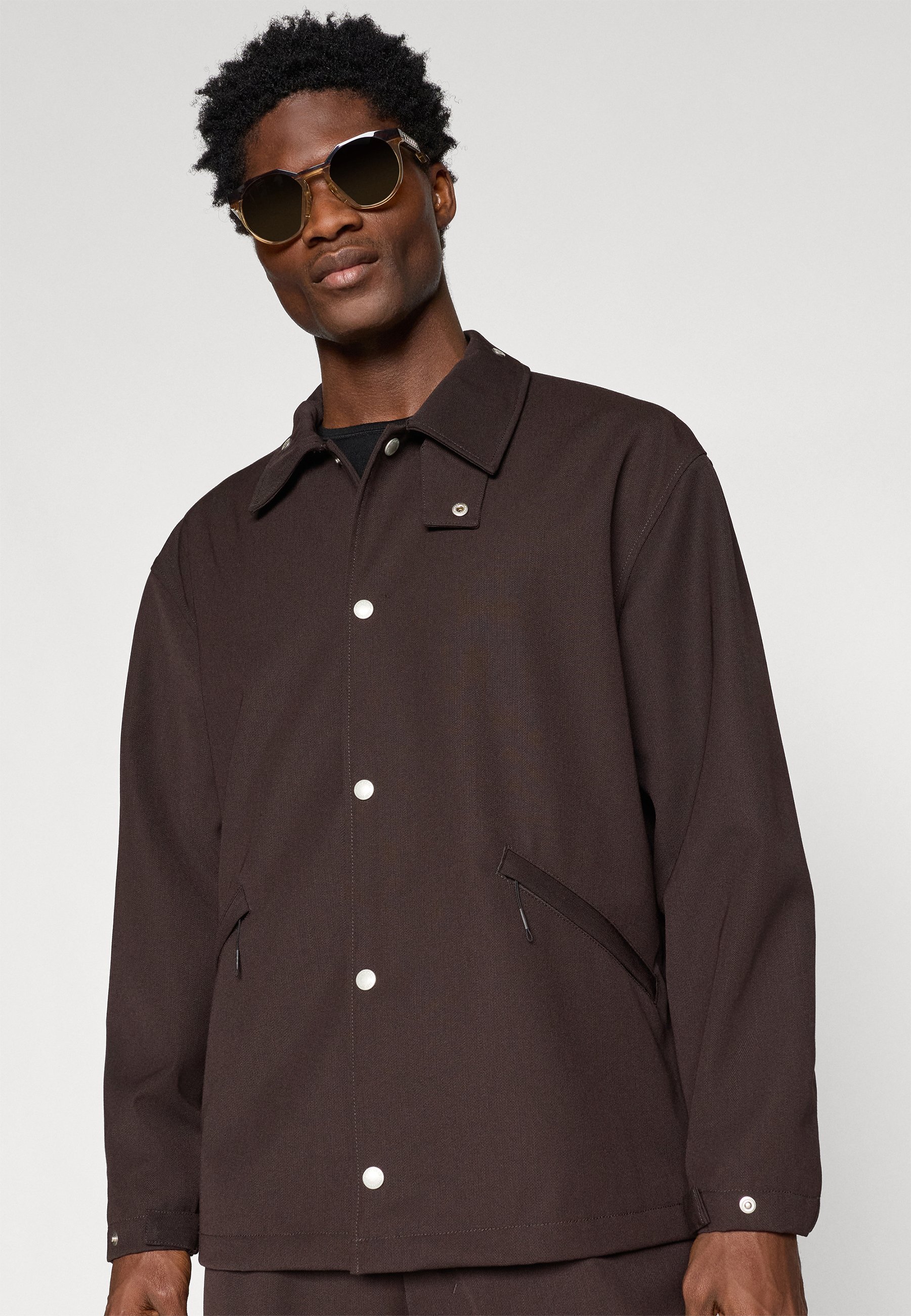 Snow Peak HYBRID COACH JACKET UNISEX - Outdoor jacket - dark brown
