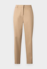 SLIM - Hlače chino - safari canvas