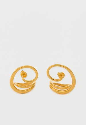 ROUND TRIP EARRINGS - Fülbevalók - vermeil