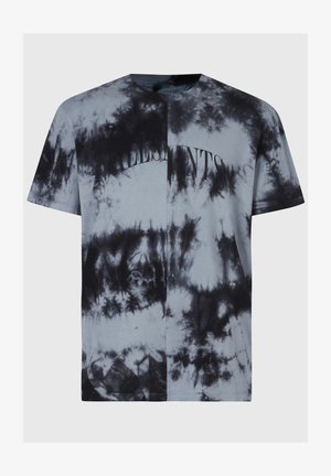 AllSaints DROPOUT TIE DYE SS CREW - T-shirt z nadrukiem