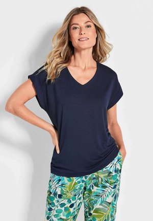 GOLDNER, T-Shirt basic - navy