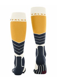 FALKE SK2 WOOL SKIING MEDIUM CUSHIONING - Calzettoni - off white