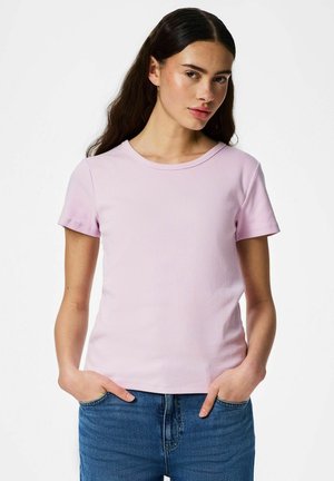 Pieces PCMAY NOOS - T-shirt basique - winsome orchid