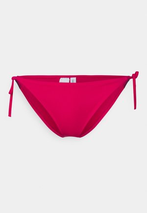 STRING SIDE TIE CHEEKY - Bas de bikini - royal pink
