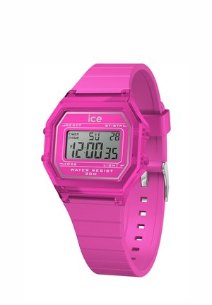 RETRO CLEAR SMALL - Digitaal horloge - pink