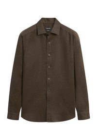 Ej vald, mottled dark brown