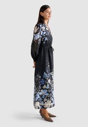 PEYTON TRIM DETAIL MIDI - Juhlamekko - mila floral