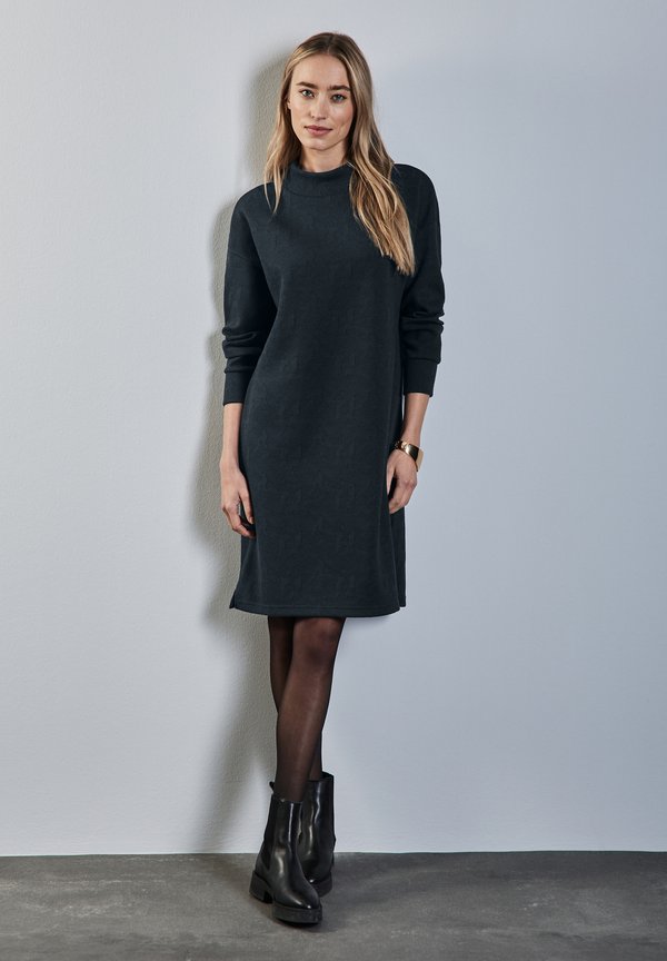 SKRUKTUR - Strickkleid - grün