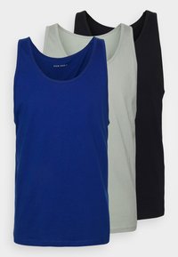 3 PACK - Linne - black/blue/grey