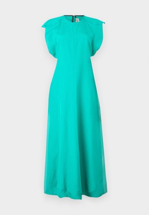 Victoria Beckham FOLDED SLEEVE DRESS - Vestido de fiesta - peacock