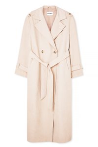 LONG SHOULDER PAD - Trenchcoat - beige