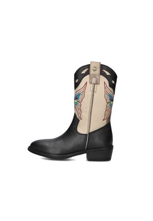 Cowboy-/Bikerlaarsjes - zwart