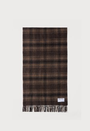 Filippa K, CHECK SCARF UNISEX - Bufanda - brown