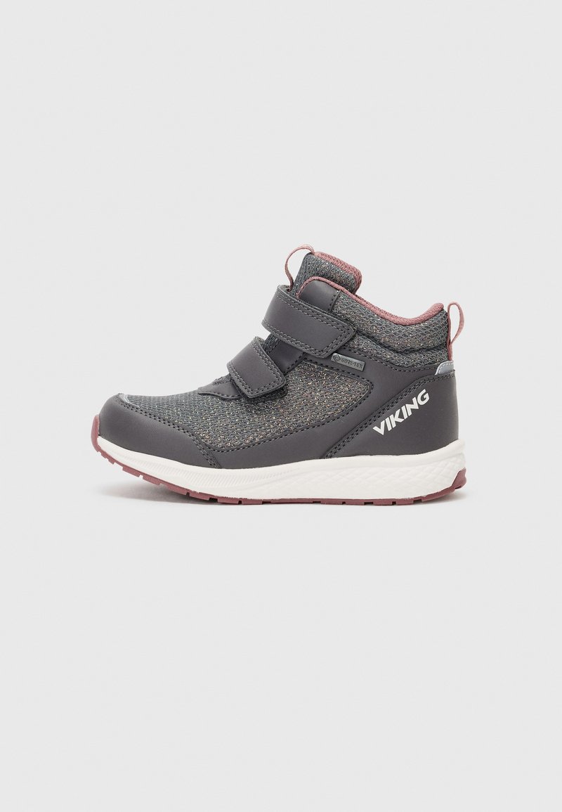 Viking GORE-TEX BOUNCY GLITTER MID GTX 2V - Botines con cordones - charcoal