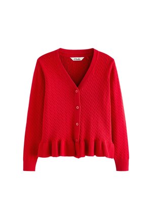 Clarks, SCHOOL CABLE - REGULAR FIT - Cardigan - red