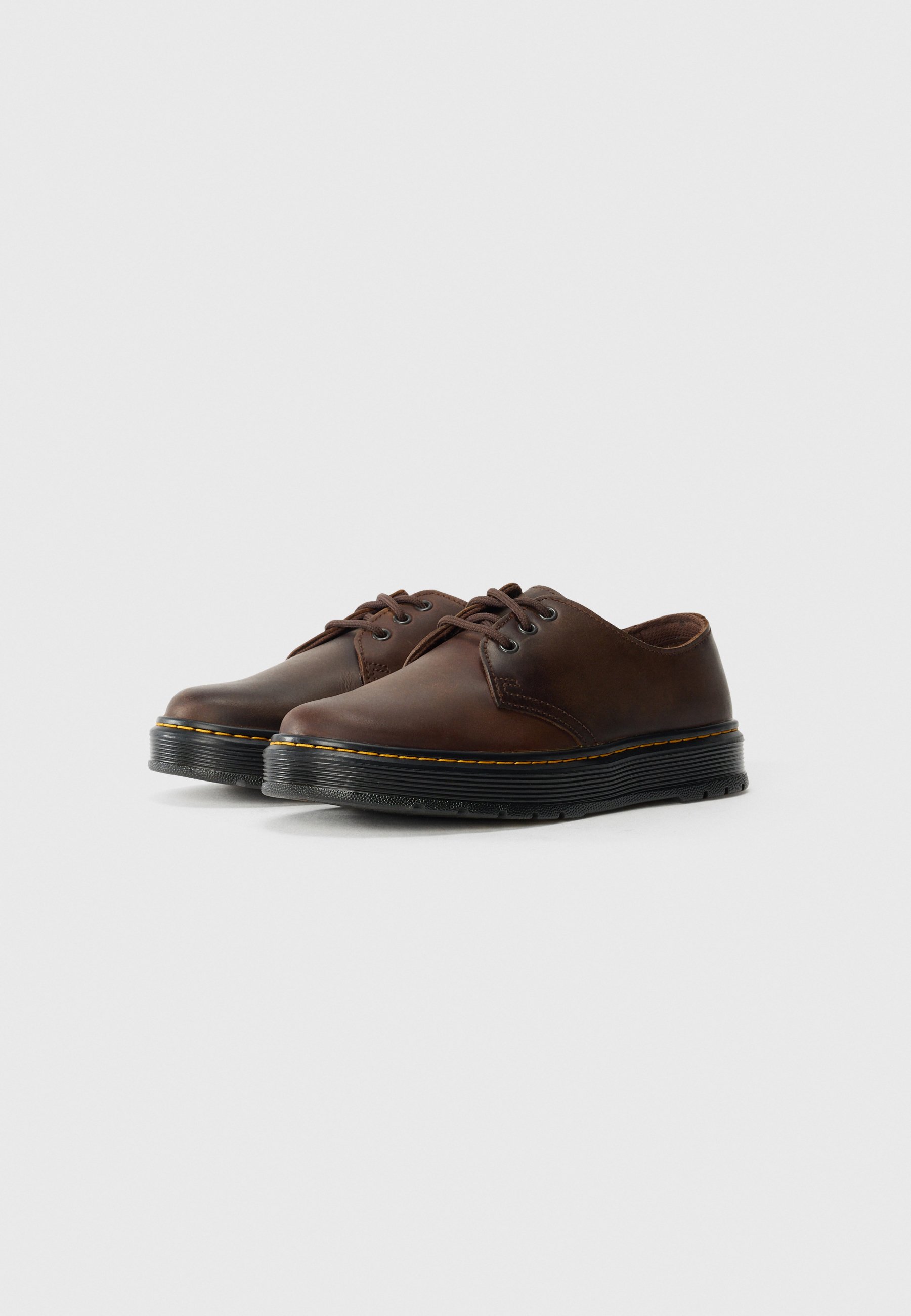 Dr. Martens BROOKLINE LO 3 - Sapatos casuais com atacadores - dark