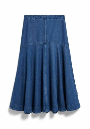 ARMEDANGELS, DENIM MIDI - A-lijn rok - bright blue