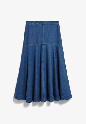 ARMEDANGELS, DENIM MIDI - A-lijn rok - bright blue