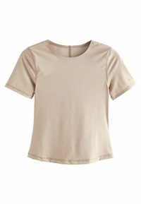 SHORT SLEEVE FITTED ACTIVE  - Lihtne T-särk - neutral