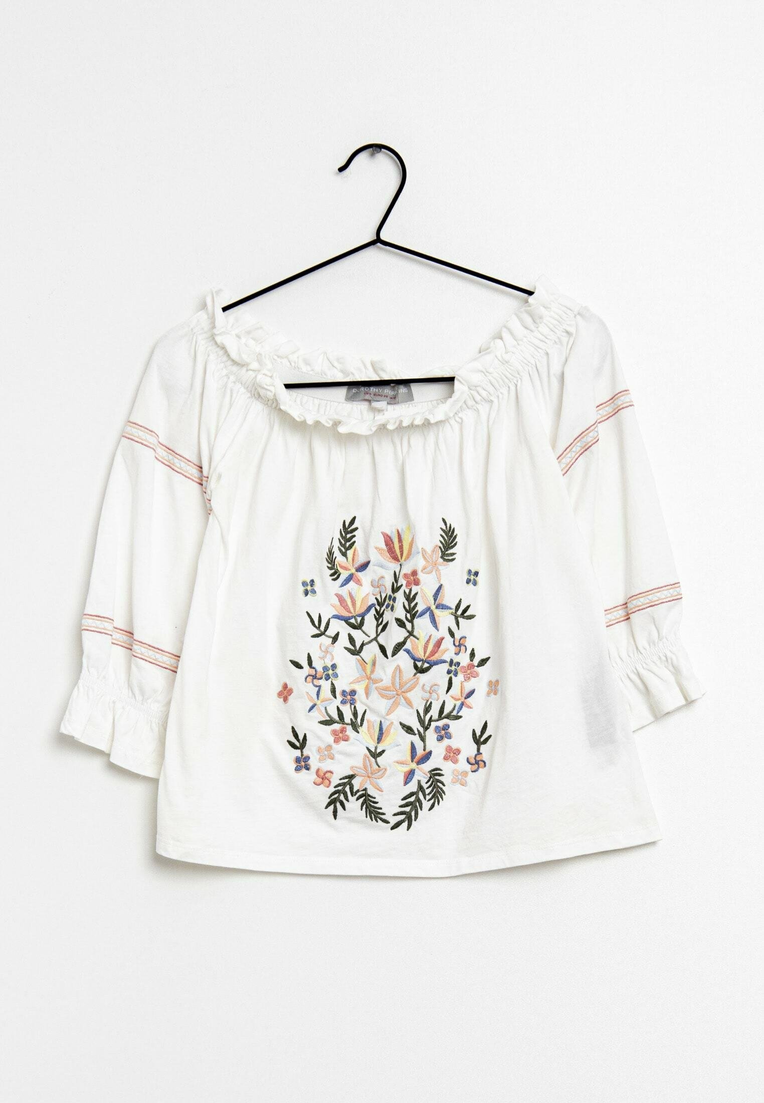 Dorothy Perkins Petite Blouse - white/wit - (Pre-owned) - Zalando.nl