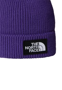The North Face LOGO BOX CUFFED - Čepice - peak purple