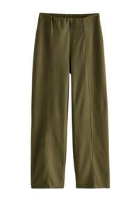 Next SUPERSOFT COSY WIDE  - Pantalones - olive green