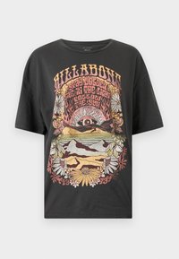 GOLDEN TIMES - Print T-shirt - off black