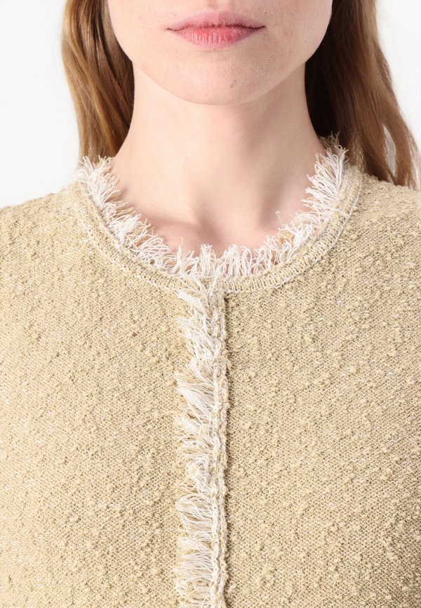 FOVINA - Jumper dress - beige2