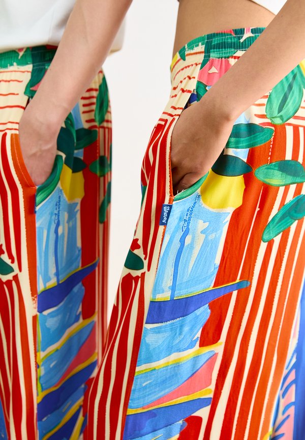 SANTORINI PANTS UNISEX - Trousers - multi2