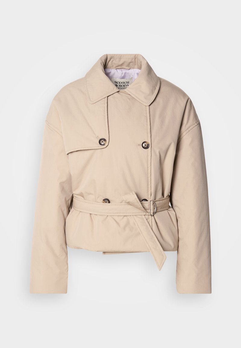 Scotch & Soda Jas zandkleur