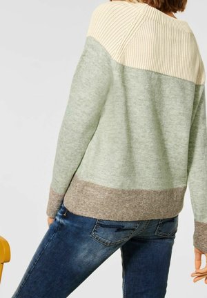 Street One, Pullover - green
