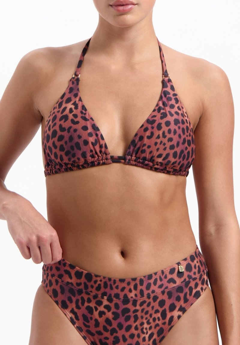 Beachlife DOUBLE STRAP - Horní díl bikin - bruin zwart