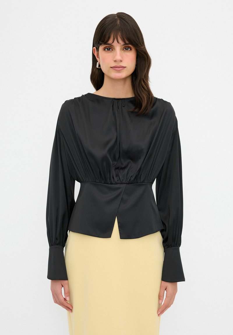 adL GATHERED - Camicetta - black