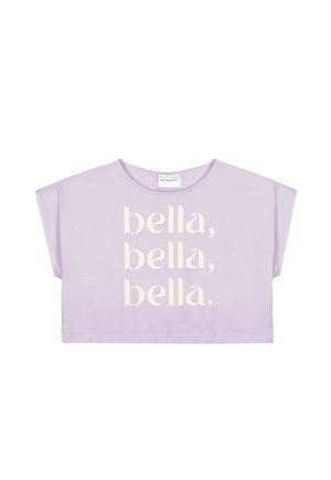 CROP BELLA - Camiseta estampada - lavander